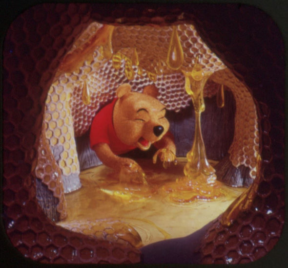 DALIA - Walt Disney Character Theatre - 7 View-Master 3D Reels Plus Storage Case - vintage Canister 3Dstereo 