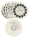 DALIA - Cartoon Favorites - 7 View-Master Reels - vintage - 3D Reels Plus Storage Case Canister 3Dstereo 