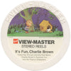 DALIA - It's Fun, Charlie Brown - 7 View-Master Reels - vintage - 3D Reels Plus Storage Case Canister 3Dstereo 