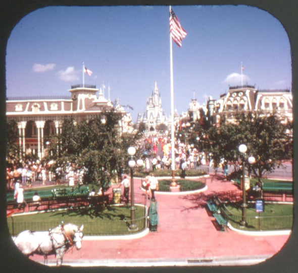 DALIA - Walt Disney World, Florida - 7 View-Master - vintage - 3D Reels Plus Storage Case Canister 3Dstereo 