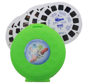 Disney Pixar Movie Collection - 5 View-Master Reels - vintage - 3D views Plus Storage Case