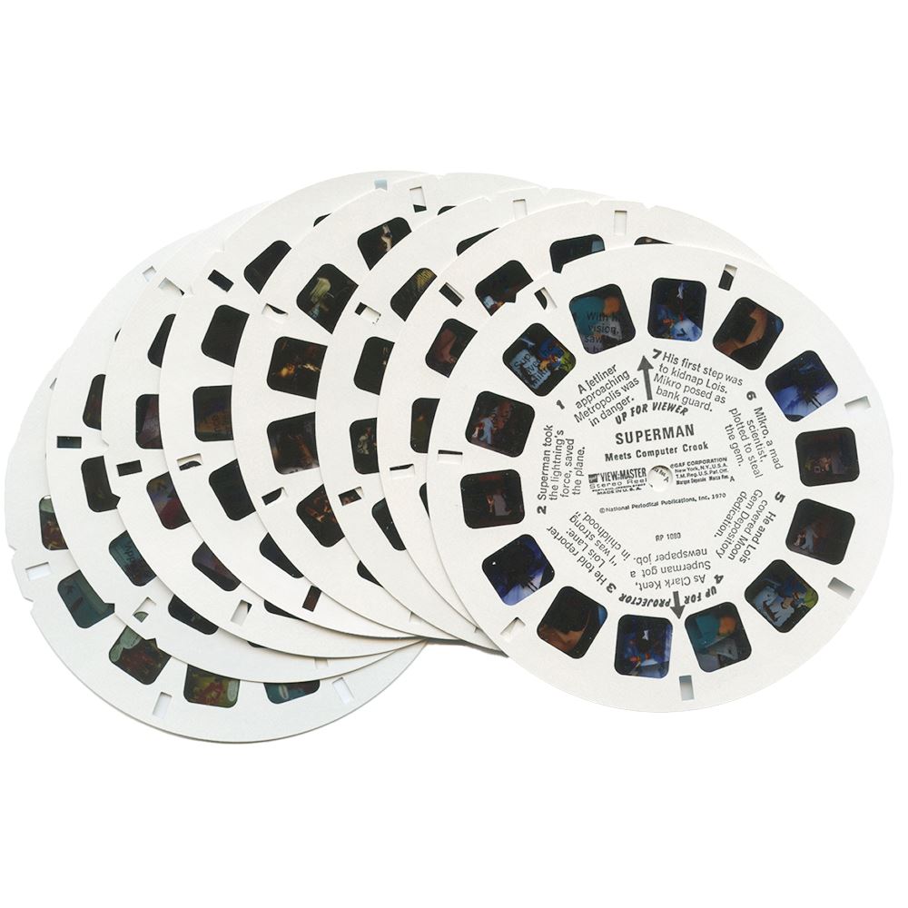 The Good Guys - 8 View-Master Reels - vintage - 3D Reels Plus Storage ...