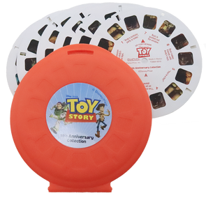 Toy Story - 6 View-Master Reels - vintage - 3D views Plus Storage Case