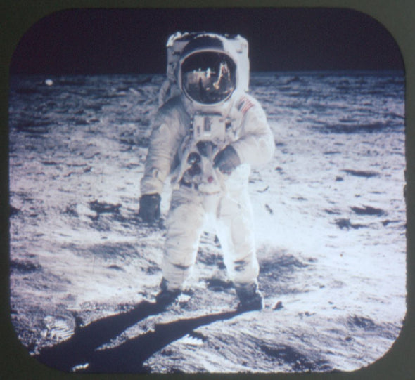 United States Space Program - 7 View-Master Reels - vintage - 3D Reels Plus Storage Case - 2735 Canister 3Dstereo 