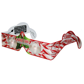 CANDY CANE - Individual Christmas Glasses Holiday Eyes® - 3D Holographic Glasses - NEW for 2024 3D Glasses 3dstereo 