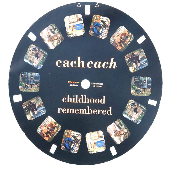 4 ANDREW - Cach Cach Childhood Remembered - vintage - Plastic Commercial Reel Reels 3dstereo 