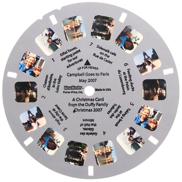 5 ANDREW - Campbell Goes to Paris May 2007 - View-Master Commercial Reel - vintage Reels 3dstereo 