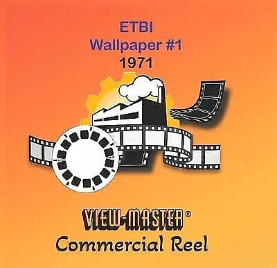 1 ANDREW - ETBI Behangviewer - View-Master Commercial Reel - Wallpaper in 3D - 1971 - vintage - #1 Reels 3dstereo 