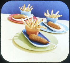 5 ANDREW - Kings Family Restaurant - View-Master Commercial Reel - colorful 3D - vintage Reels 3dstereo 