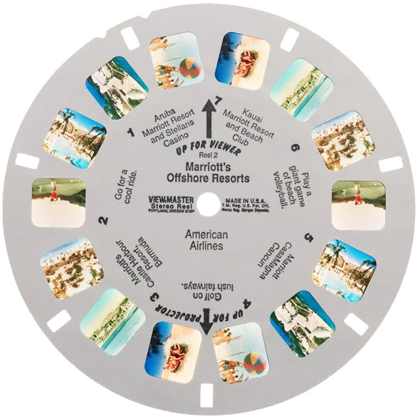 4 ANDREW - Marriott's Offshore Resorts - View-Master Commercial Reel - vintage Reels 3dstereo 