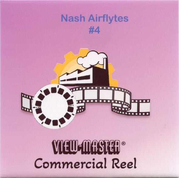 DALIA - Nash Airflytes - World's Most Modern Cars - View-Master Commercial Reel - 1951 - vintage CREL 3dstereo 