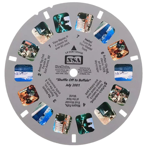 5 ANDREW - NSA - Shuffle Off to Buffalo" July 2001 - View-Master Commercial Reel - vintage Reels 3dstereo 