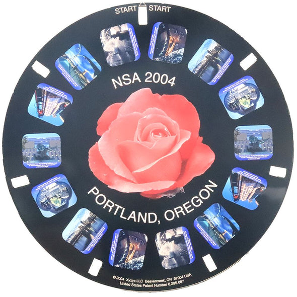 4 ANDREW - NSA 2004 - Portland - Plastic Commercial Reel - National Convention 2004 - vintage Reels 3dstereo 