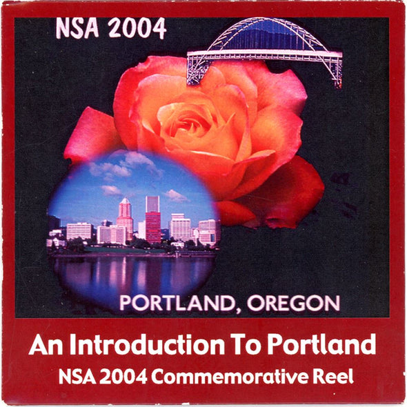 4 ANDREW - NSA 2004 - Portland - Plastic Commercial Reel - National Convention 2004 - vintage Reels 3dstereo 