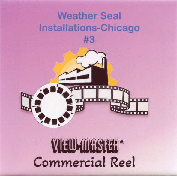 DALIA - Chicago Architecture - Weather Seal - View-Master Commercial Reel - vintage - 3D Images CREL 3dstereo 