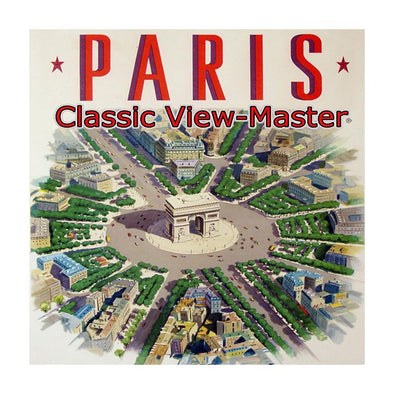 Paris - Vintage Classic View-Master - 1950s views CREL 3Dstereo 