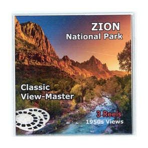 Zion National Park - Vintage Classic View-Master - 1950s views CREL 3Dstereo 