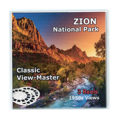 Zion National Park - Vintage Classic View-Master - 1950s views CREL 3Dstereo 