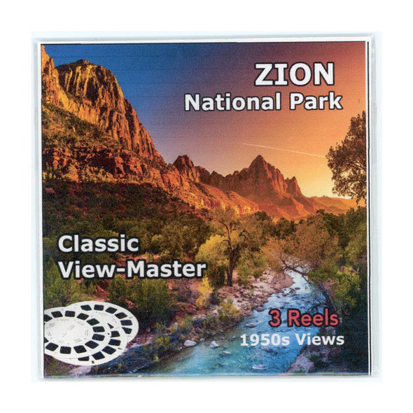 Zion National Park - Vintage Classic View-Master - 1950s views CREL 3Dstereo 