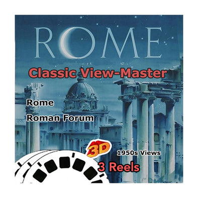 Rome Italy - Vintage Classic View-Master - 1950s views CREL 3Dstereo 