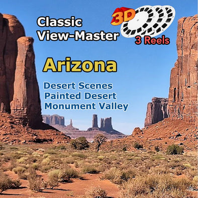 Arizona - Vintage Classic View-Master - 1950s views CREL 3dstereo 