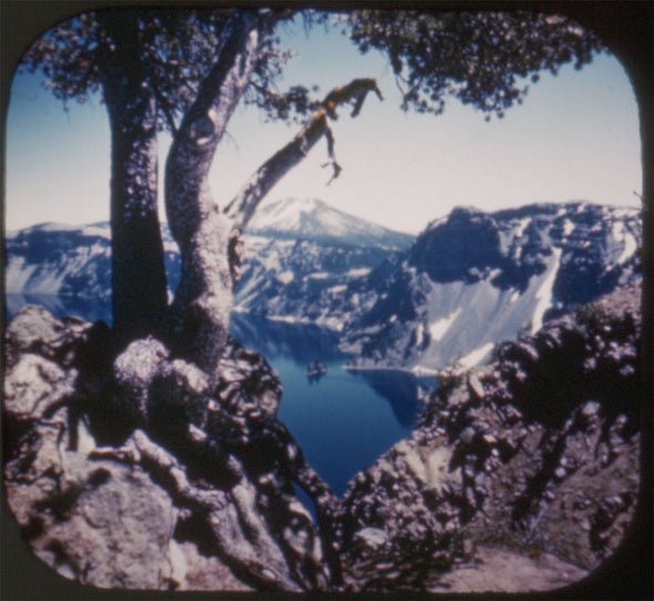 Crater Lake Natl Park Oregon Coast - View-Master 3 Reel Set - 1950s views - vintage - (CREL) CREL 3dstereo 