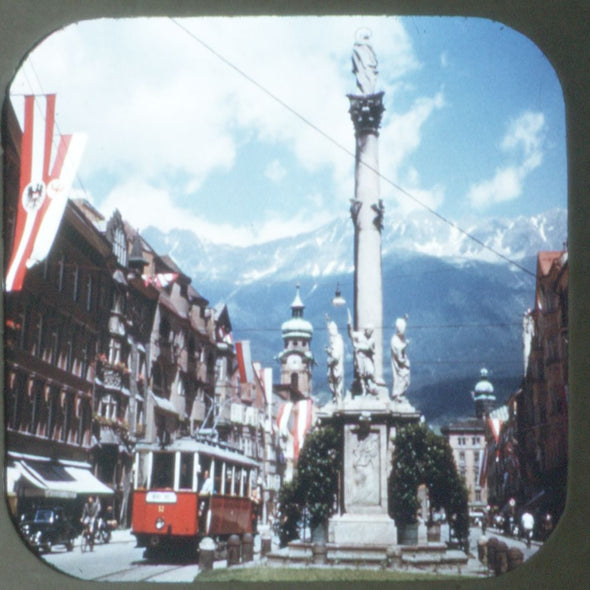 Austria and Monaco - Vintage Classic View-Master - 1950s views CREL 3Dstereo 