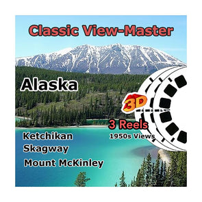 Alaska - Vintage Classic View-Master - 1950s views CREL 3Dstereo 