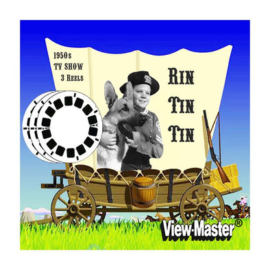 Rin Tin Tin - Vintage Classic View-Master - 1950s views CREL 3Dstereo 