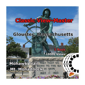 Glouster, Massachusetts - Vintage Classic View-Master - 1950s views CREL 3Dstereo 