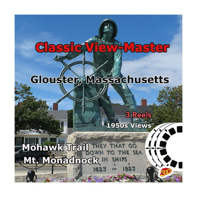 Glouster, Massachusetts - Vintage Classic View-Master - 1950s views CREL 3Dstereo 