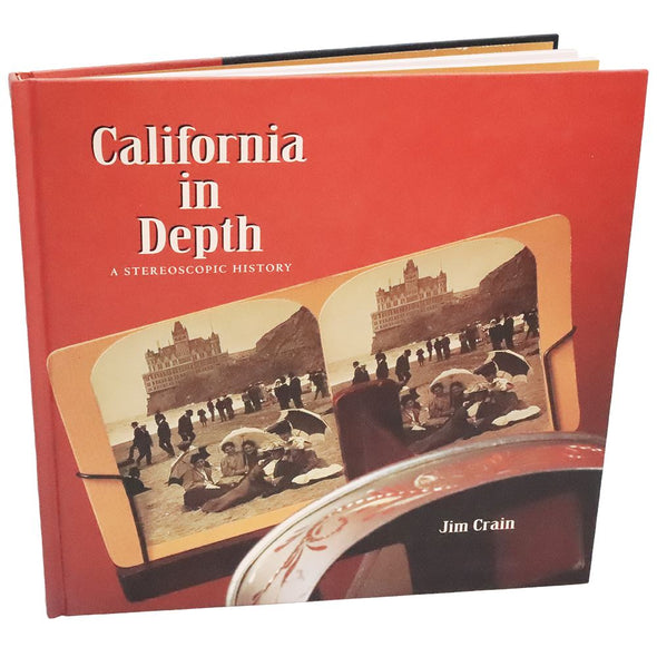 California in Depth - hardbound book - a stereoscopic history - by Jim Crain - vintage Instructions 3dstereo 