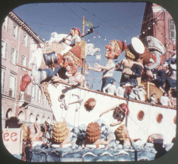 Carnival of Nice - View-Master 3 Reel Packet - vintage - MKT-CARNIC-BS3 MKT 3dstereo 
