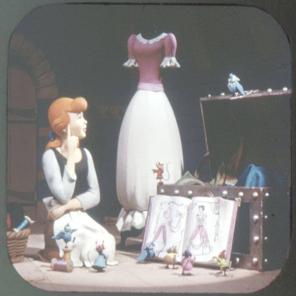 Cinderella - Disney View-Master Cartoon 3 Reels - New VBP 3dstereo 