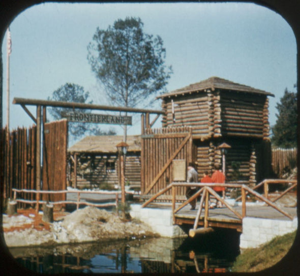 Frontierland - View-Master 3 Reel Packet - 1956 - vintage - S3 Packet 3dstereo 