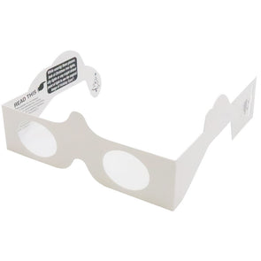 3D Christmas Glasses DECORATE YOUR OWN - Cardboard Unprinted White - American Made - NEW 3D Christmas Glasses 3dstereo 