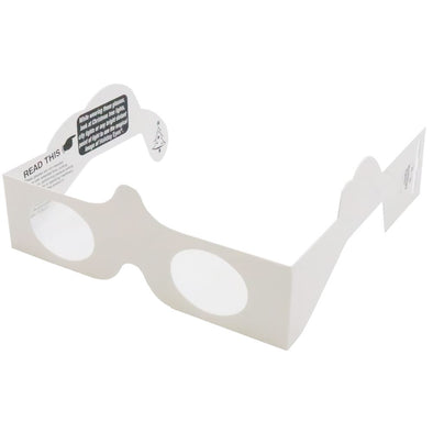 3D Christmas Glasses DECORATE YOUR OWN - Cardboard Unprinted White - American Made - NEW 3D Christmas Glasses 3dstereo 