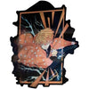 Demon Slayer - Anime - 3 image Flicker Lenticular Decal Sticker - 5.75x4.75 Postcard 3dstereo 