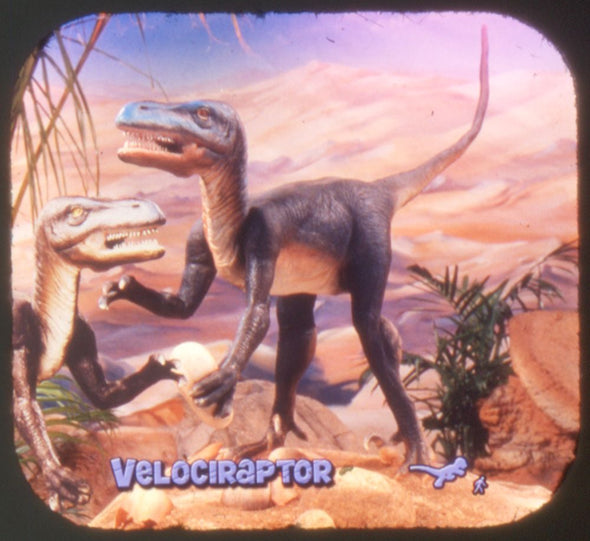 Dinosaurs - 3 View-Master Reels - New Experimental Cover PKT 3dstereo 