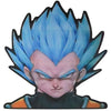Vegeta - Dragon Ball Z - 2 image Flicker Lenticular Decal Sticker - 6.25x4.75 Postcard 3dstereo 