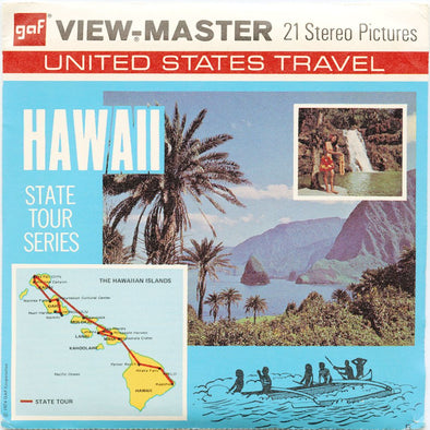 9 ANDREW - Hawaii - View-Master 3 Reel Packet - vintage - A120-G3B Packet 3Dstereo 