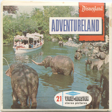 6 ANDREW - Adventureland - View-Master 3 Reel Packet - vintage - A177-S6B Packet 3dstereo 