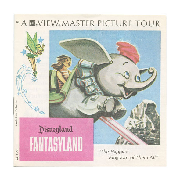 9 ANDREW - Fantasyland - View-Master 3 Reel Packet - vintage - A178-G5G Packet 3Dstereo 