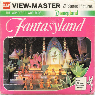 9 ANDREW - Fantasyland - View-Master 3 Reel Packet - vintage - A178-G5G Packet 3Dstereo 
