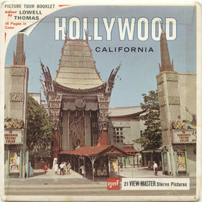 9 ANDREW - Hollywood - View-Master 3 Reel Packet - vintage - A194-G1A Packet 3dstereo 