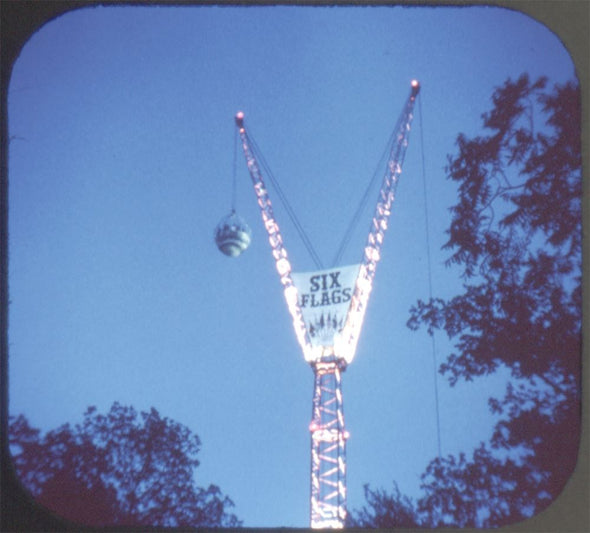 6 ANDREW - Six Flags Over Texas - View-Master 3 Reel Packet - vintage - A412-G1B Packet 3dstereo 