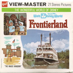 5 ANDREW - Frontierland - Walt Disney World - View-Master 3 Reel Packet - vintage - A951-G3A Packet 3dstereo 