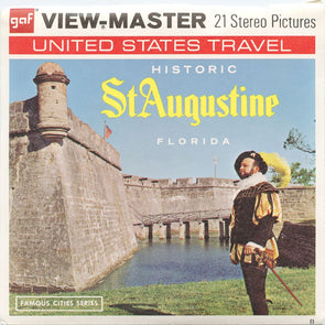 9 ANDREW - St Augustine Florida - View-Master 3 Reel Packet - vintage - A981-G3B Packet 3Dstereo 