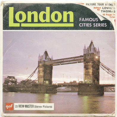 9 ANDREW - London - View-Master 3 Reel Economy Packet - vintage - B157-G1A Packet 3Dstereo 
