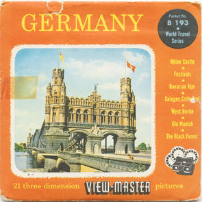 9 ANDREW - Germany - View-Master 3 Reel Economy Packet - vintage - B193-S4 Packet 3Dstereo 